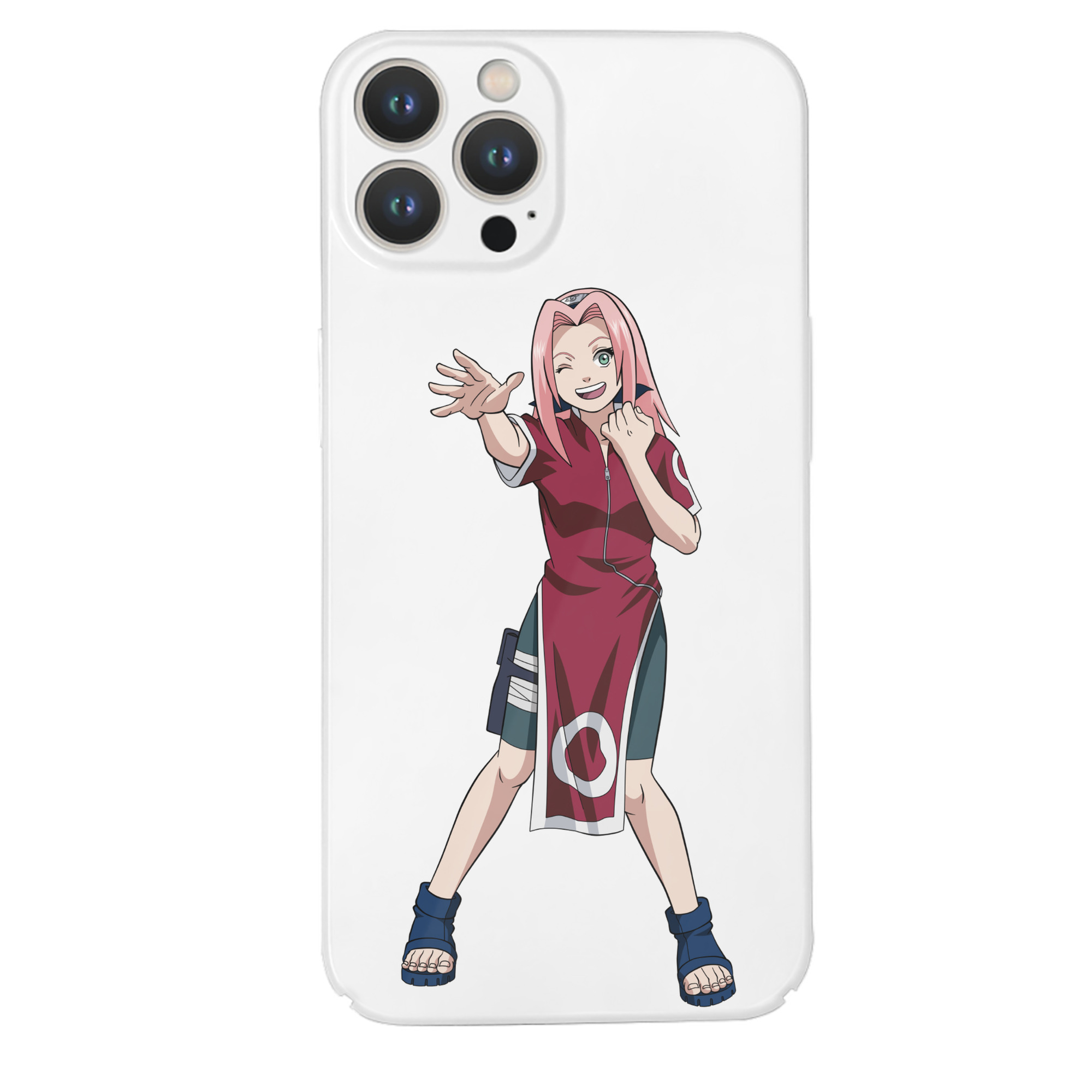 （画像用） NARUTO -ナルト- 春野サクラ Haruno Sakura 【iPhone 14シリーズ対応】ハードケース